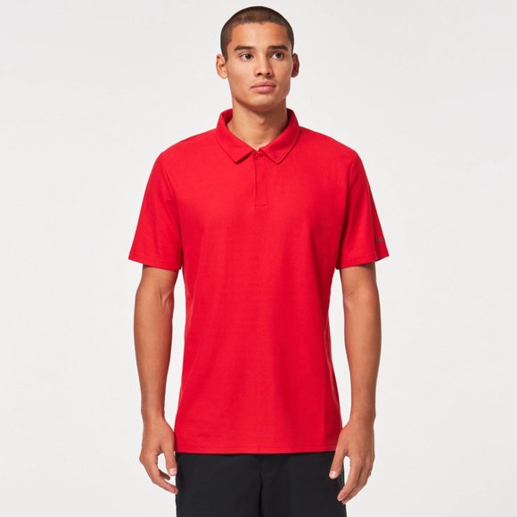 Oakley Men's Clubhouse Rc Polo 2.0  Red - Picture 4 of 12